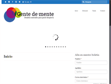 Tablet Screenshot of gentedemente.com
